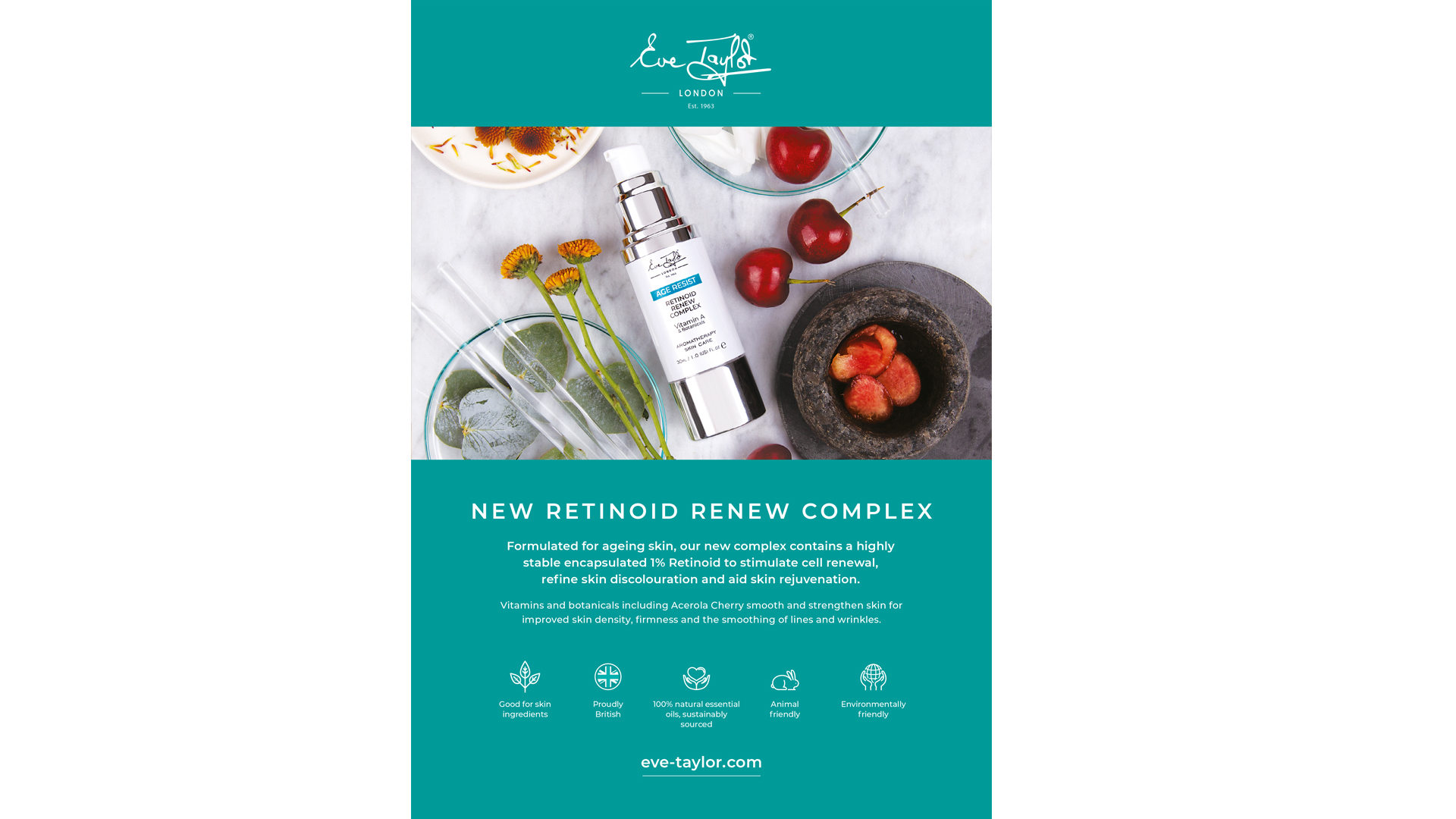 Retinoid Renew Complex - Free Downloadable A4 Poster